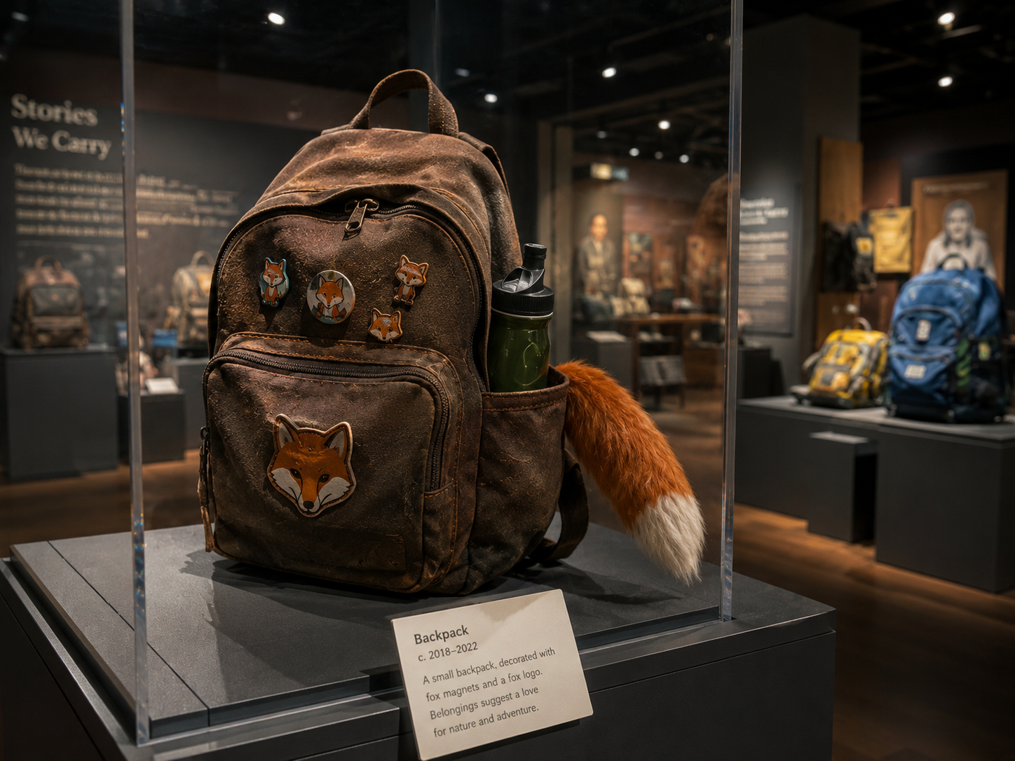 CELPIP Speaking Task 8: A Backpack in the Museum